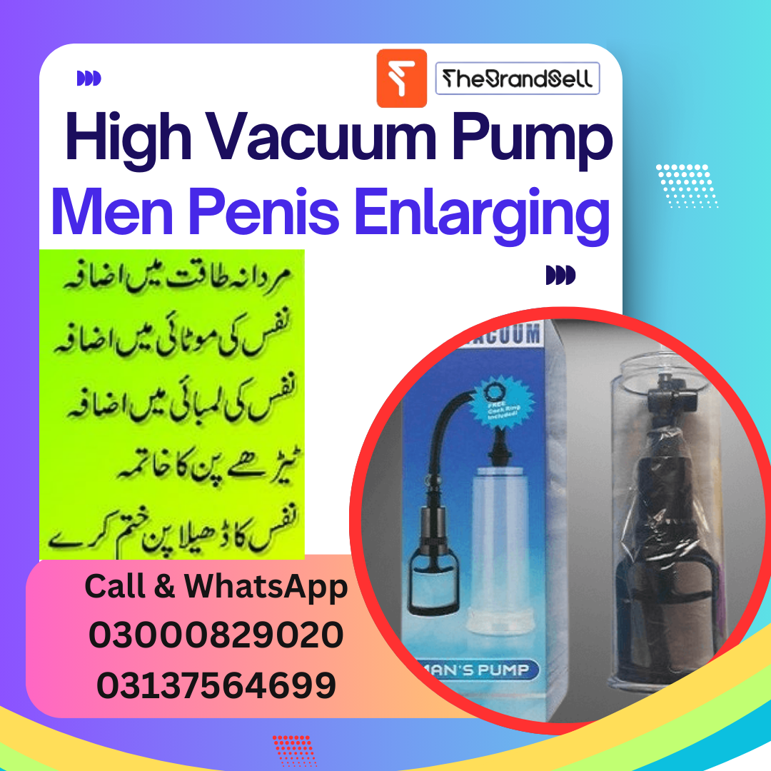 High Vacuum Pump Men Penis Enlarging