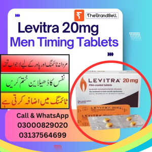 Levitra 20mg Tablets for Men Long Timing in Faisalabad Pakistan