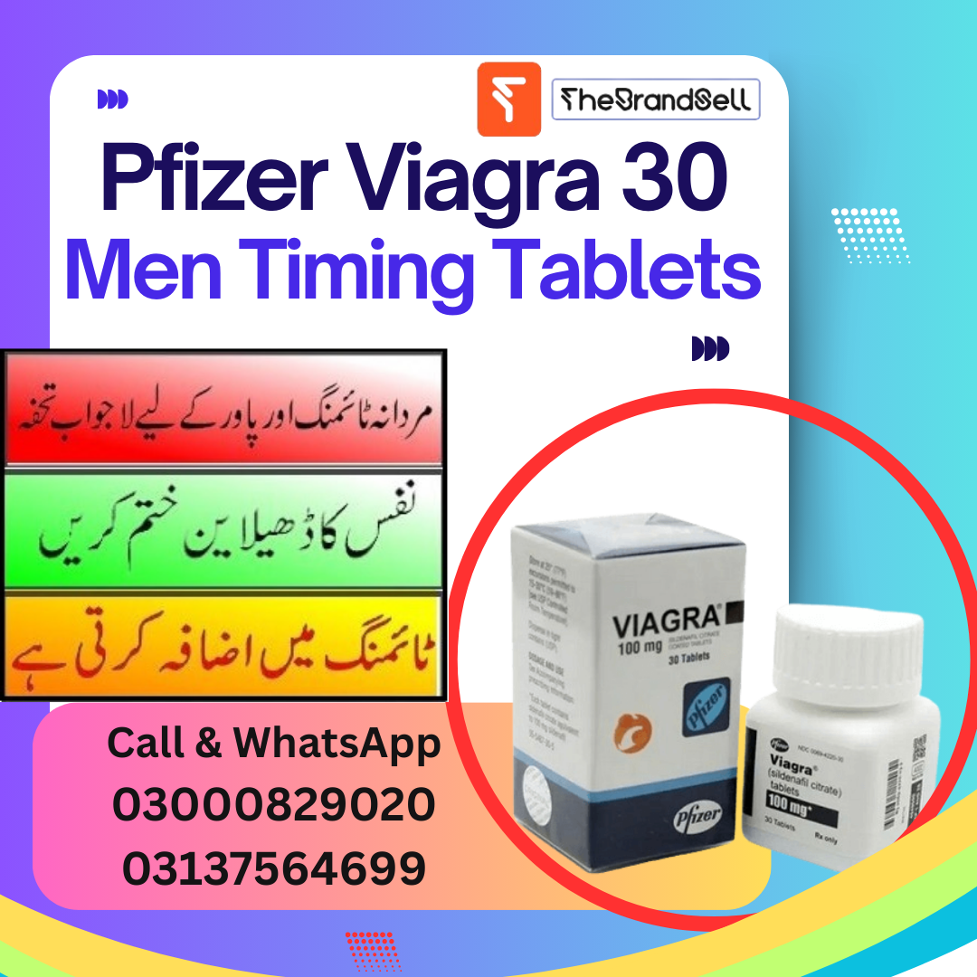 Pfizer Viagra 30 Tablets for Men Long Timing in Faisalabad Pakistan