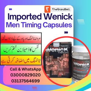 Imported Wenick Men Timing Capsules in Faisalabad Pakistan