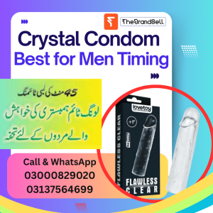 Reusable Crystal Condom for Men in Faisalabad Pakistan