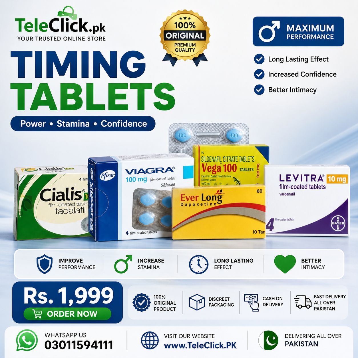 Timing Tablets In Pakistan