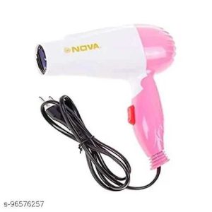Nova Professional Hair Dryer 1000W – High Speed Foldable Travel Hair Dryer(Multicolor)