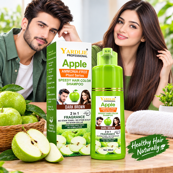 Yardlie Professional Apple Hair Color Shampoo in Pakistan