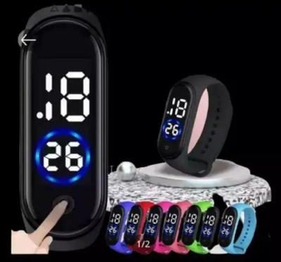 Waterproof LED Smart Watch for Boys & Girls – Black Digital Kids Watch