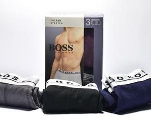 Hugo Boss Cotton Stretch Boxers 3 Pack Multicolor – Comfortable Men's Underwear