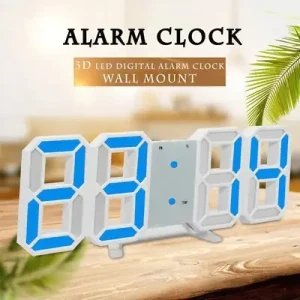 3D LED Digital Wall Clock USB Korean Style