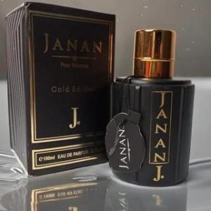Janan Gold Edition Perfume for Men 100ml – Black Long-Lasting Fragrance