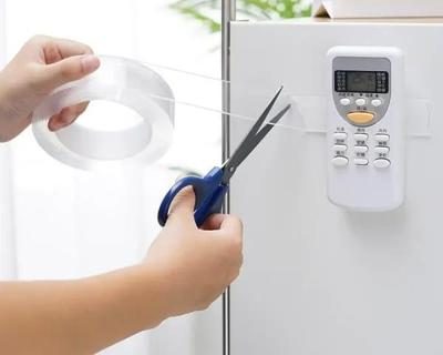 Double-Sided Nano Tape Strong Adhesive Transparent Reusable Mounting Tape