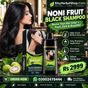 Abbasi & Co Noni Black Hair Dye Shampoo In Pakistan
