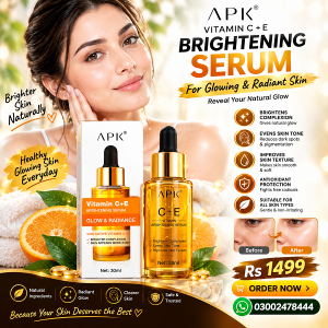 APK Vitamin C+E Brightening Face Serum In Pakistan