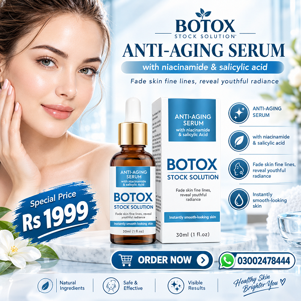 Botox Stock Solution Serum In Pakistan