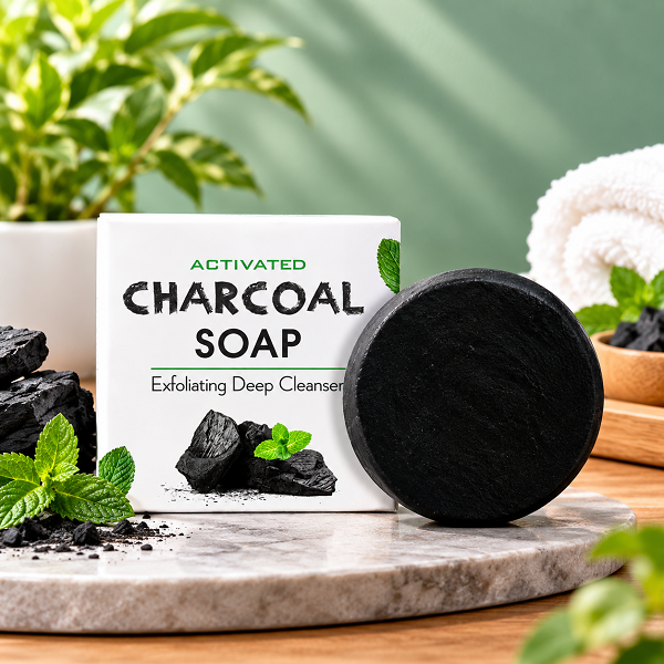 De-tan Charcoal Exfoliating Soap