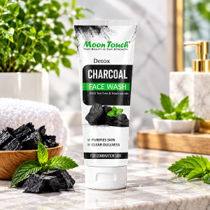 De-tan Creamy Charcoal Face Wash 100ml