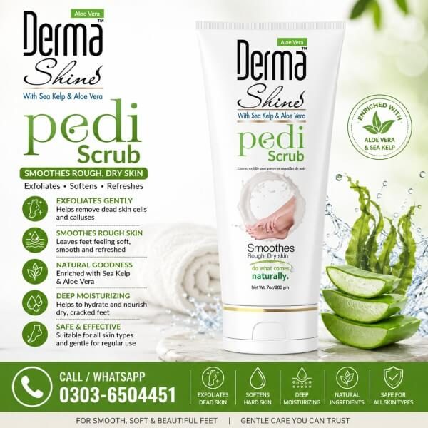 Derma Shine Pedi Scrub Price In Pakistan