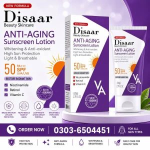 Disaar Skincare Anti Aging Sunscreen Lotion In Pakistan