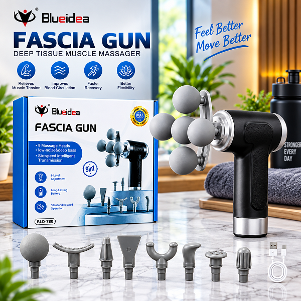 Five Head Massage Gun In Pakistan