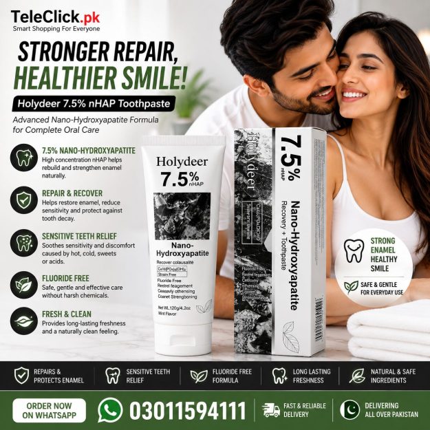 Holydeer Recovery Toothpaste 7.5% Nano Hydroxyapatite