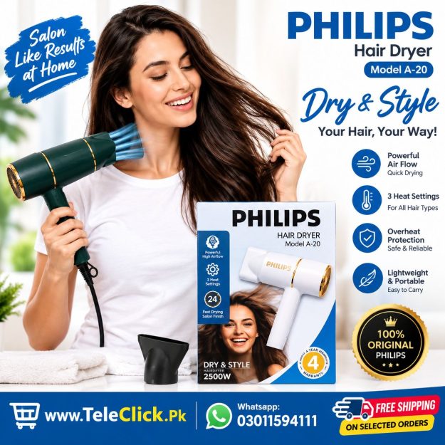 PHILIPS A-20 Hair Dryer In Pakistan