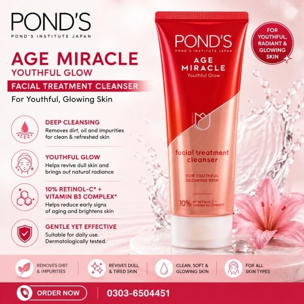 Ponds Age Miracle Cleanser In Pakistan