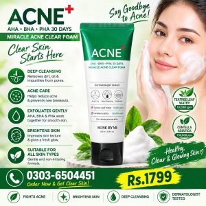 Roushun 30 Days Miracle Acne Clear Foam Price In Pakistan