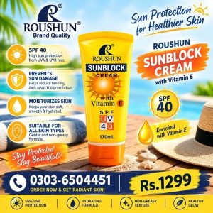 Sunblock Cream Sunscreen Price In Pakistan