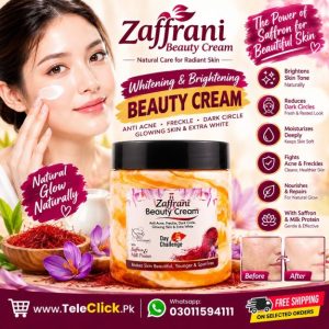 Zafrani Skin Brightening & Moisturizing Cream In Pakistan