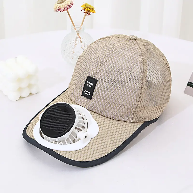 Solar Charging Fan Cap for Men & Women – Outdoor Sports Cooling Hat - Image 3