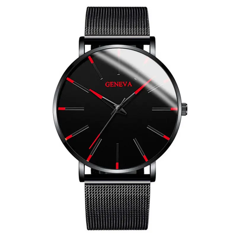 Fashion Blue Needle Men’s Watch – Stylish Quartz Wristwatch for Men