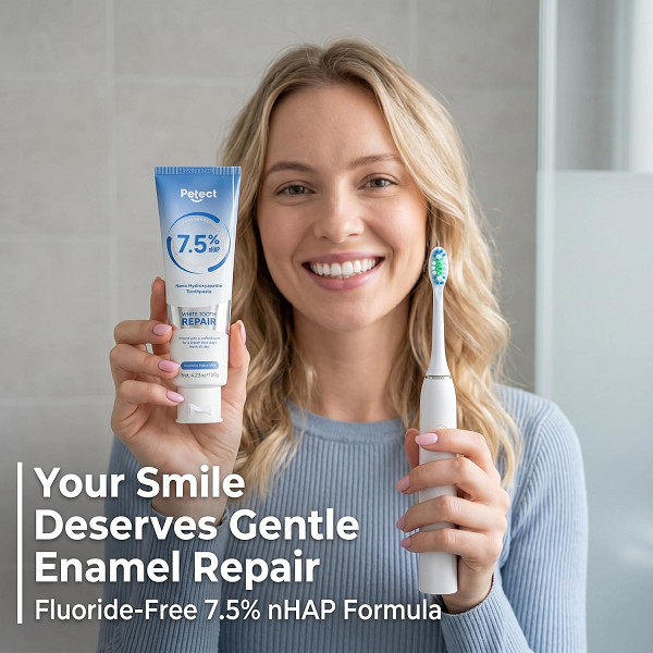 Petect 7.5% Nano Hydroxyapatite Toothpaste