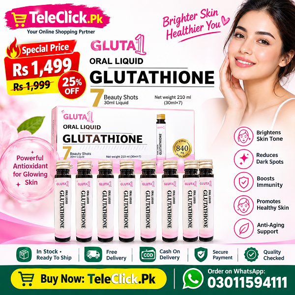 Glutathione Oral Shots In Pakistan