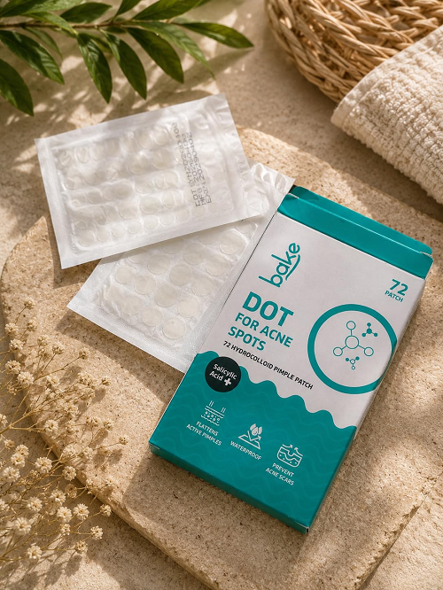BAKE 2% Salicylic Acid Hydrocolloid Pimple Patches (72 Dots)