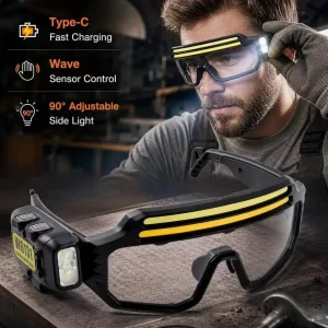 Rechargeable Head LED Light – Hands-Free Bright LED Headlamp for Outdoor, Camping & Repair Work