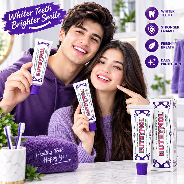 EUTHYMOL Purple Whitening Toothpaste