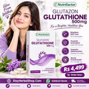 Nutrifactor Glutazon Glutathione 500mg In Pakistan