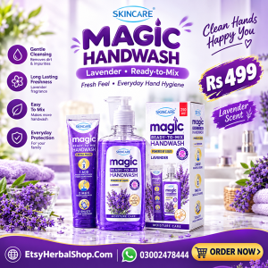 Magic Hand Wash Powder to Liquid