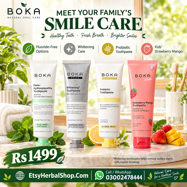 Boka Fluoride Free Toothpaste In Pakistan
