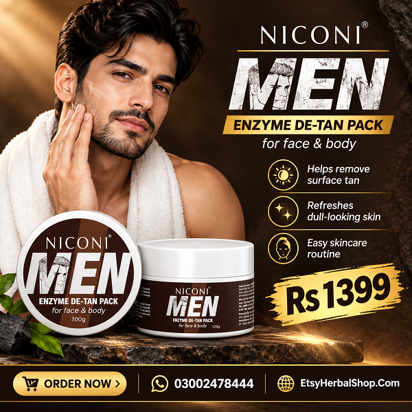 Niconi Men & Women Enzyme De-Tan Pack In Pakistan