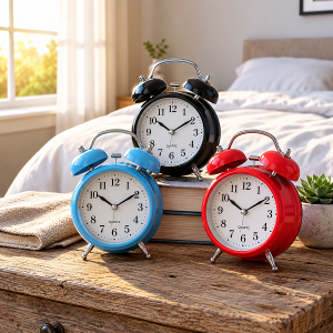 Twin Bell Loud Mini Alarm Clock