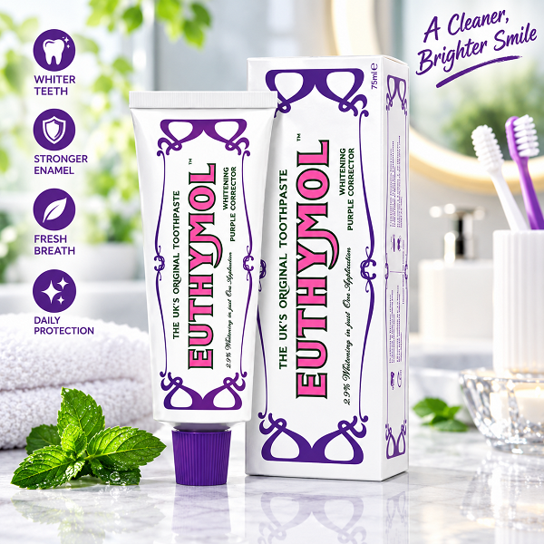 EUTHYMOL Purple Whitening Toothpaste