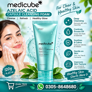 Medicube Azelaic Acid Capsule Foam Cleanser 120g