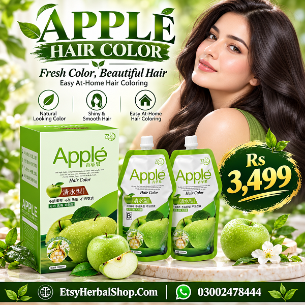 Apple Hair Color In Pakistan