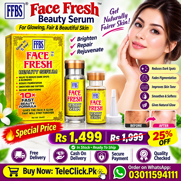 Face Fresh Beauty Serum In Pakistan