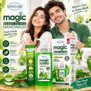 Magic Hand Wash Powder to Liquid