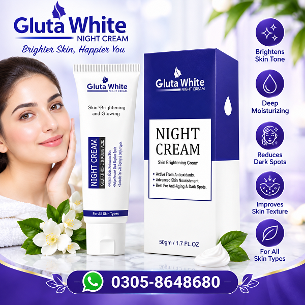Night Cream for Brightening Skin 50gm Anti-Aging