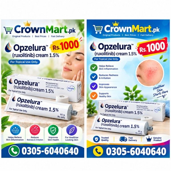 Opzelura Ruxolitinib Cream For Vitiligo In Pakistan