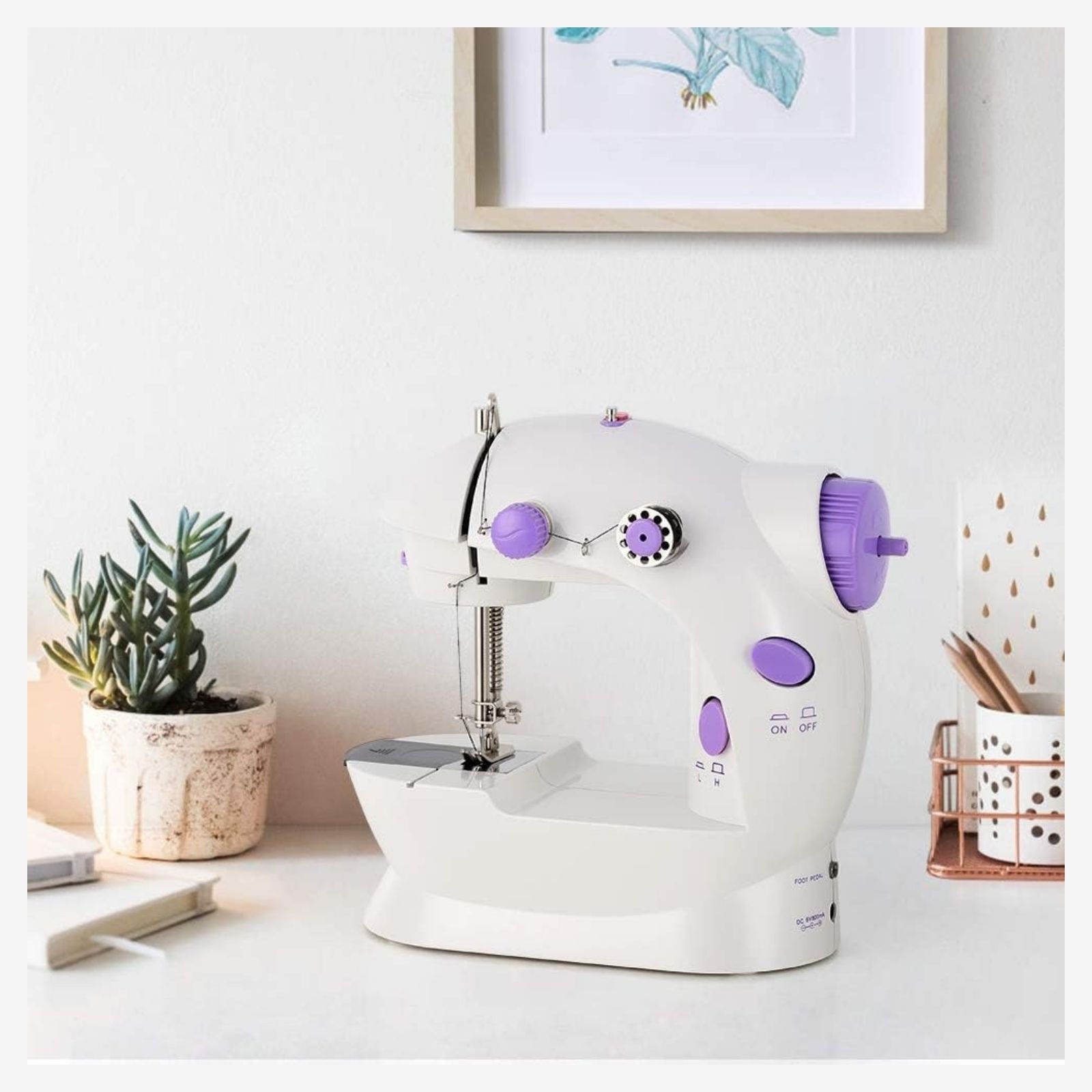 Mini Sewing Machine Portable with 25 Thread Coils - Electric Household | iMi Mart - Image 5